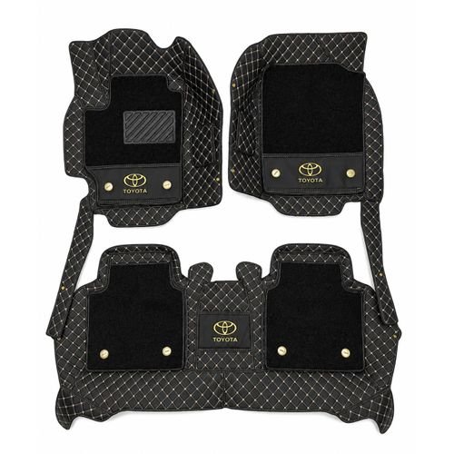Premium Full Coverage Double Layer Leather Floor Mats for Hyundai Sonata